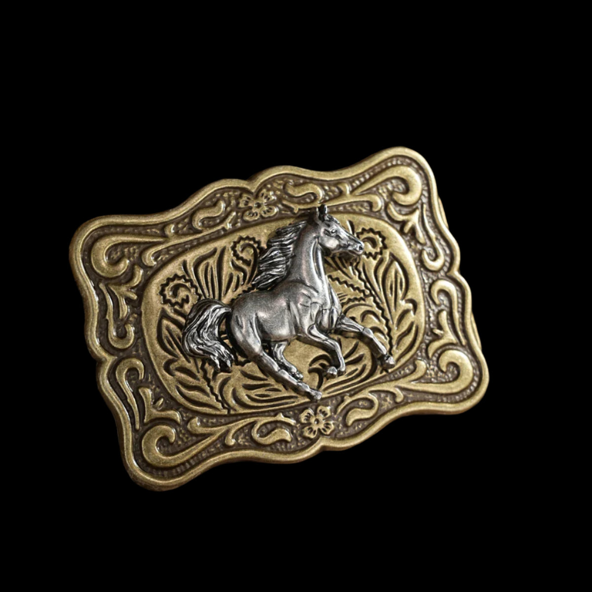 Golden Horse Buckle