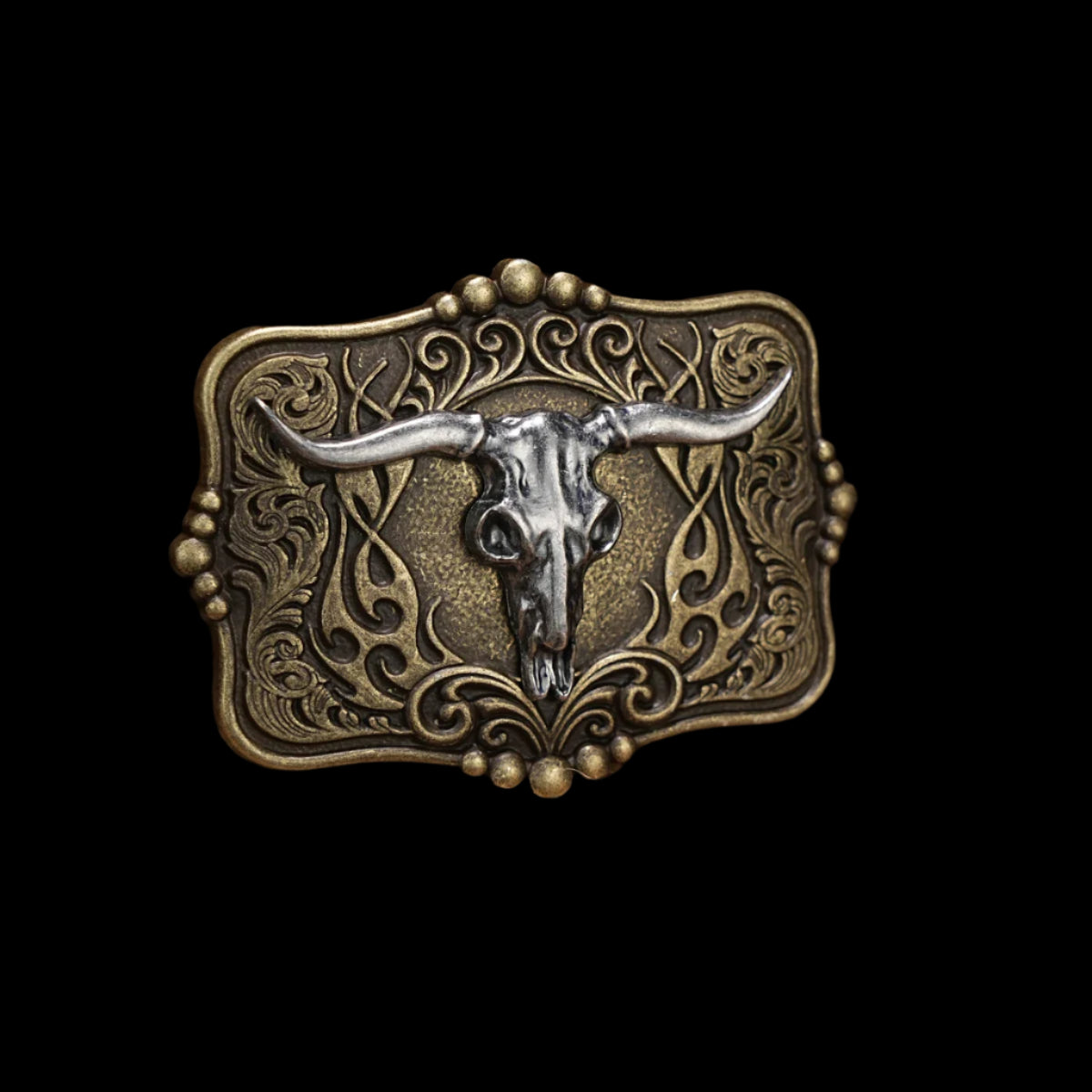 Vintage Steer Buckle