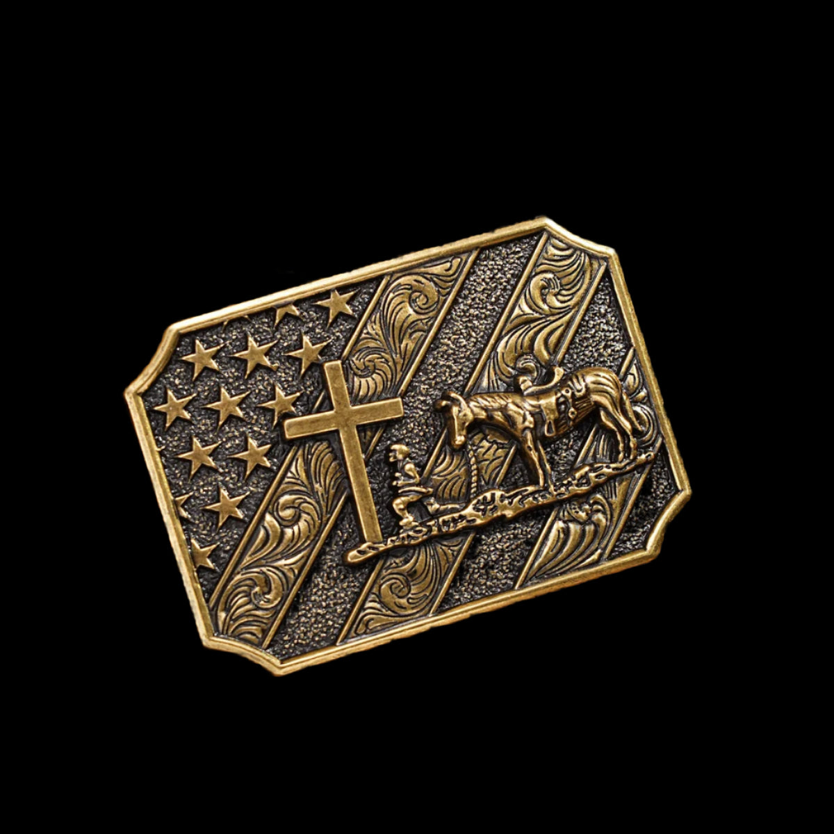 Faithful Patriot Belt Buckle