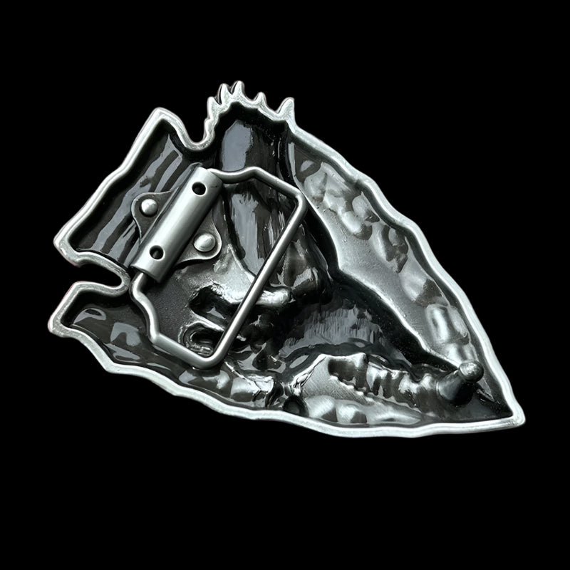 Silver Arrow Eagle Buckle