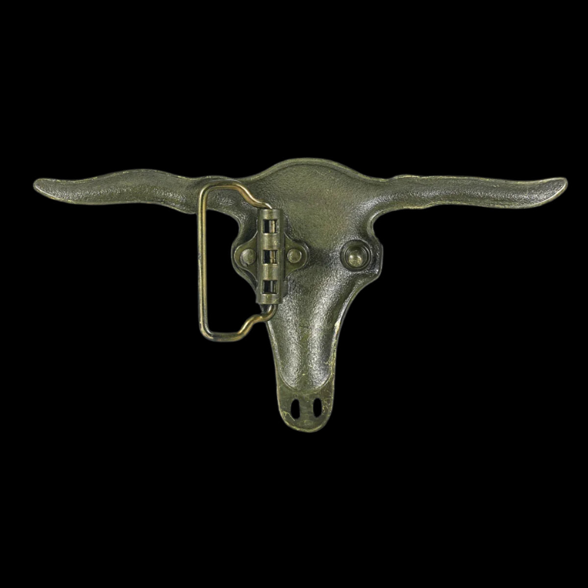 Longhorn Skull Buckle