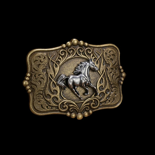 Vintage Horse Buckle