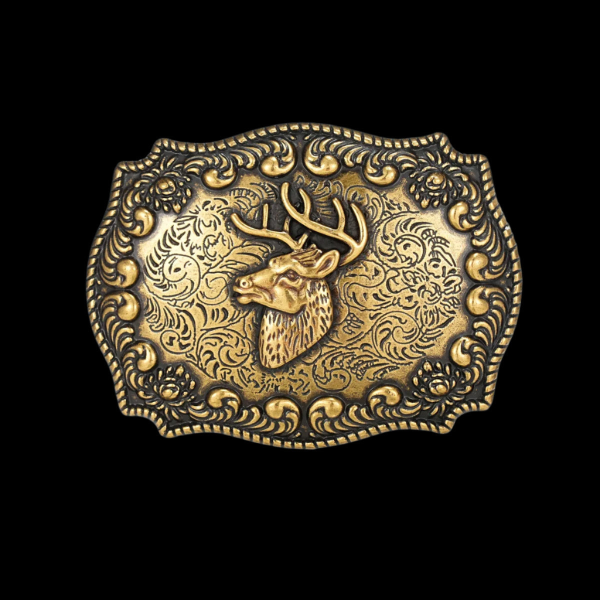 Whitetail Buck Buckle