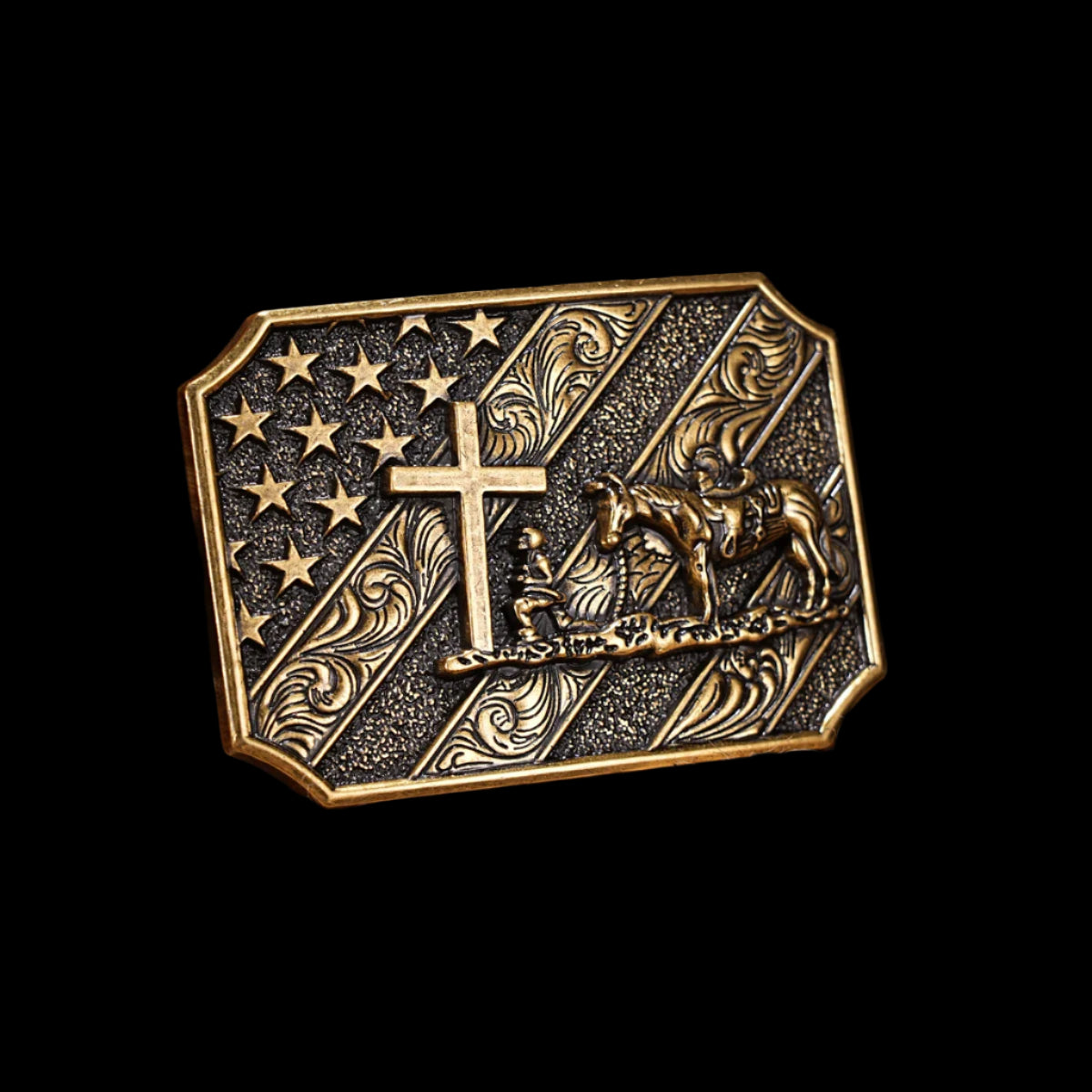 Faithful Patriot Belt Buckle