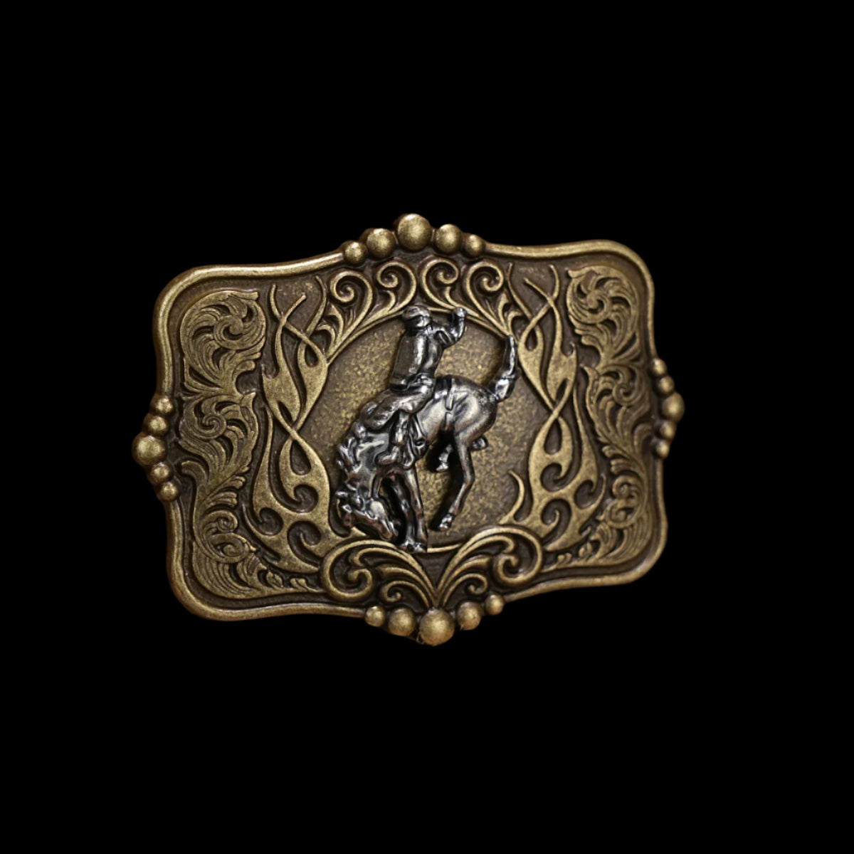 Bull rider Buckle